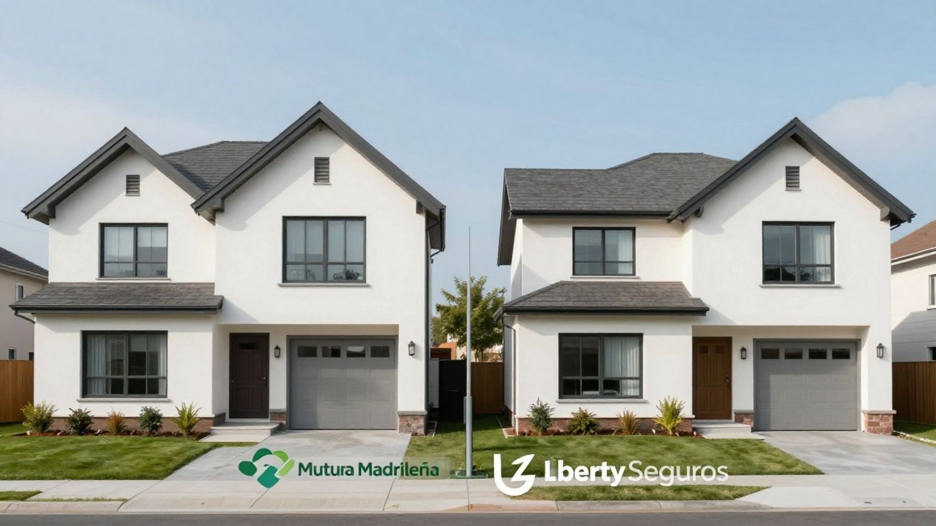 Comparativa de seguros de hogar: Mutua Madrileña vs Liberty Seguros.