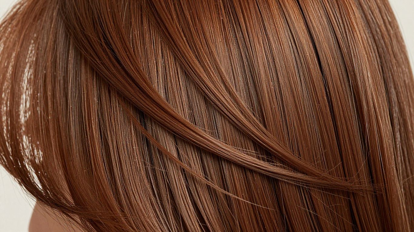 Healthy, shiny mixed-texture hair with definition and bounce.