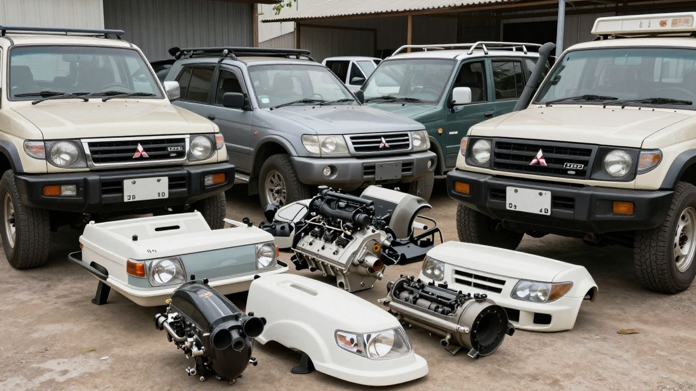 Used Mitsubishi car parts for sale