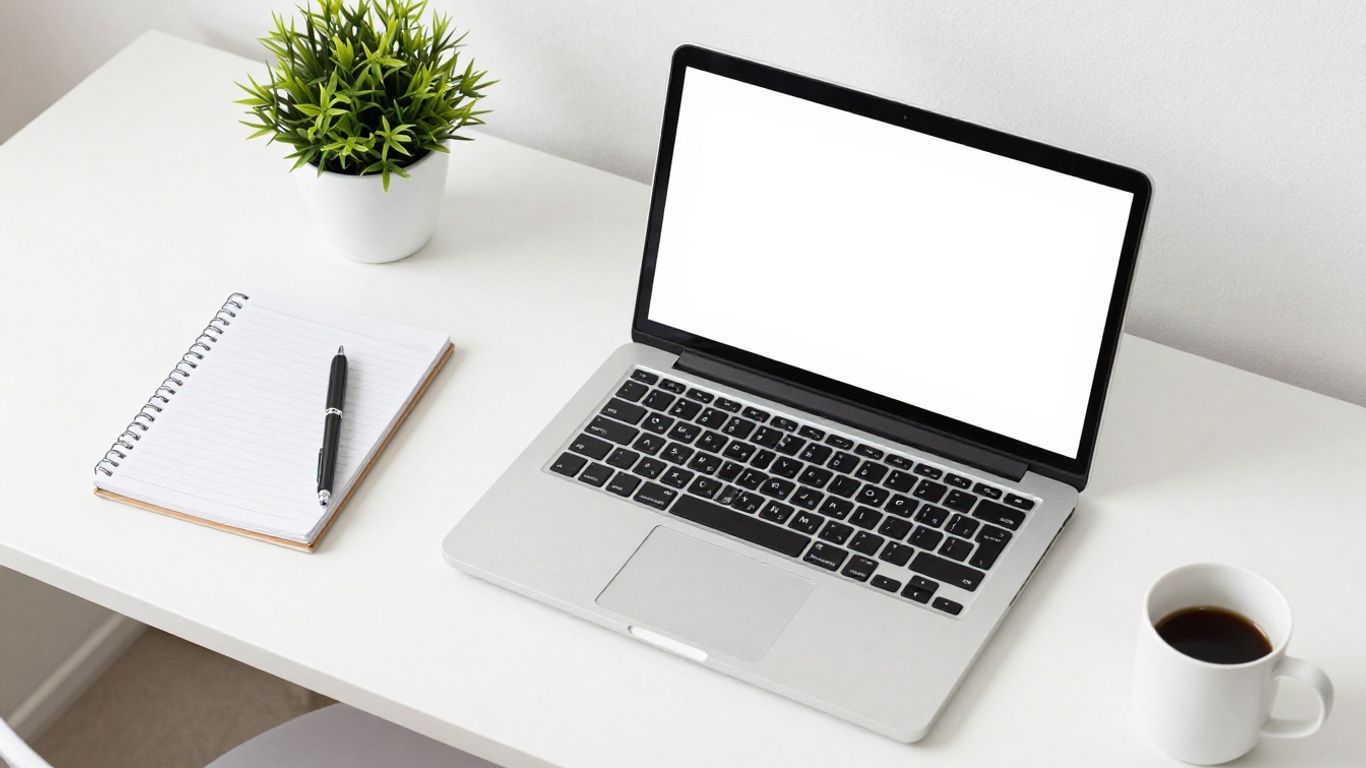 A clean minimalist workspace focused on professional software development