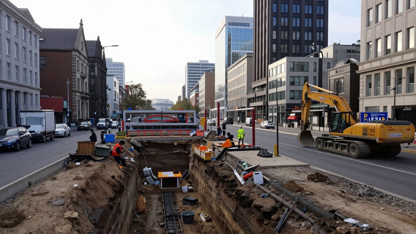 How VIA Metro Construction and Utility Work Can Disturb Soil Enough to Affect Nearby Foundations