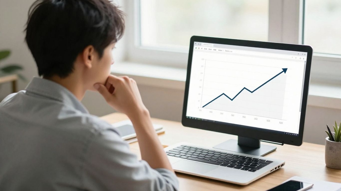 Person thinking about affiliate marketing success