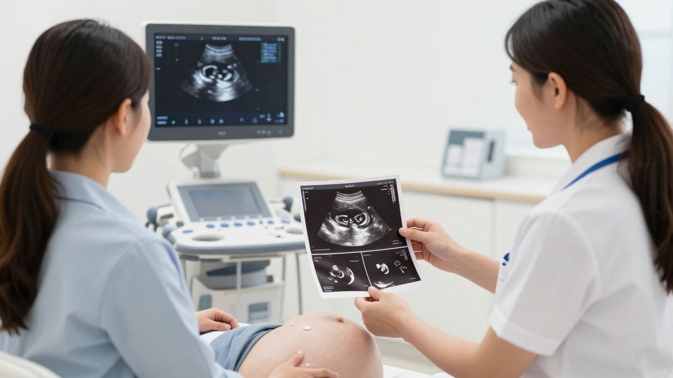 Consulta prenatal para controlar el bienestar fetal