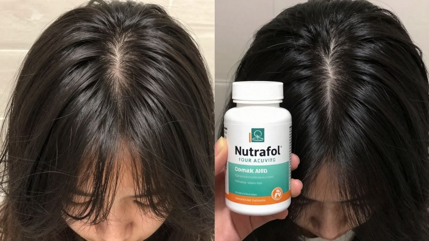 Nutrafol hair growth timeline and user results