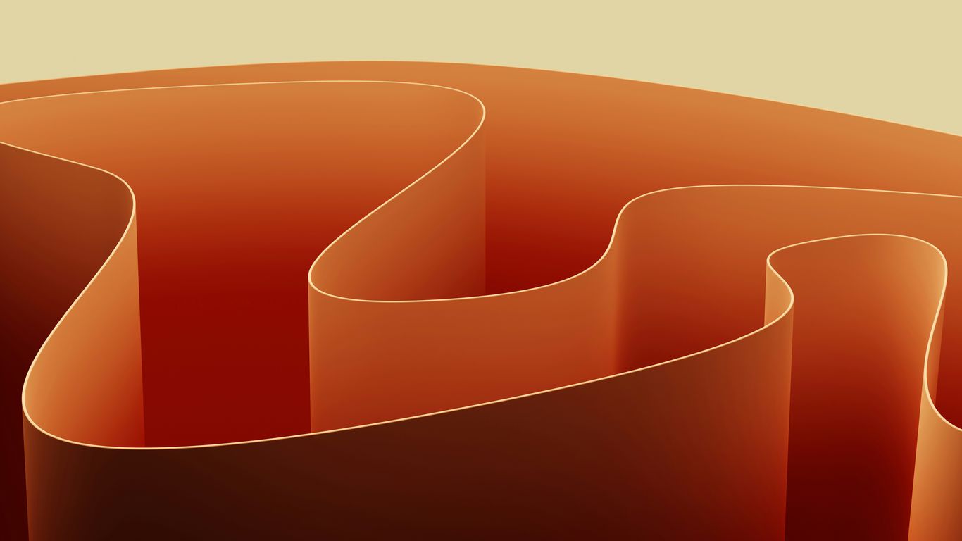 A computer generated image of a spiral like structure