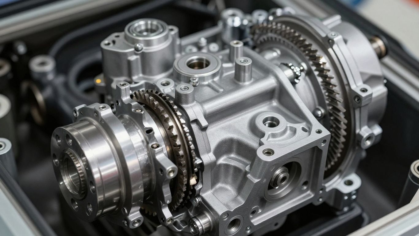 Subaru automatic transmission close-up