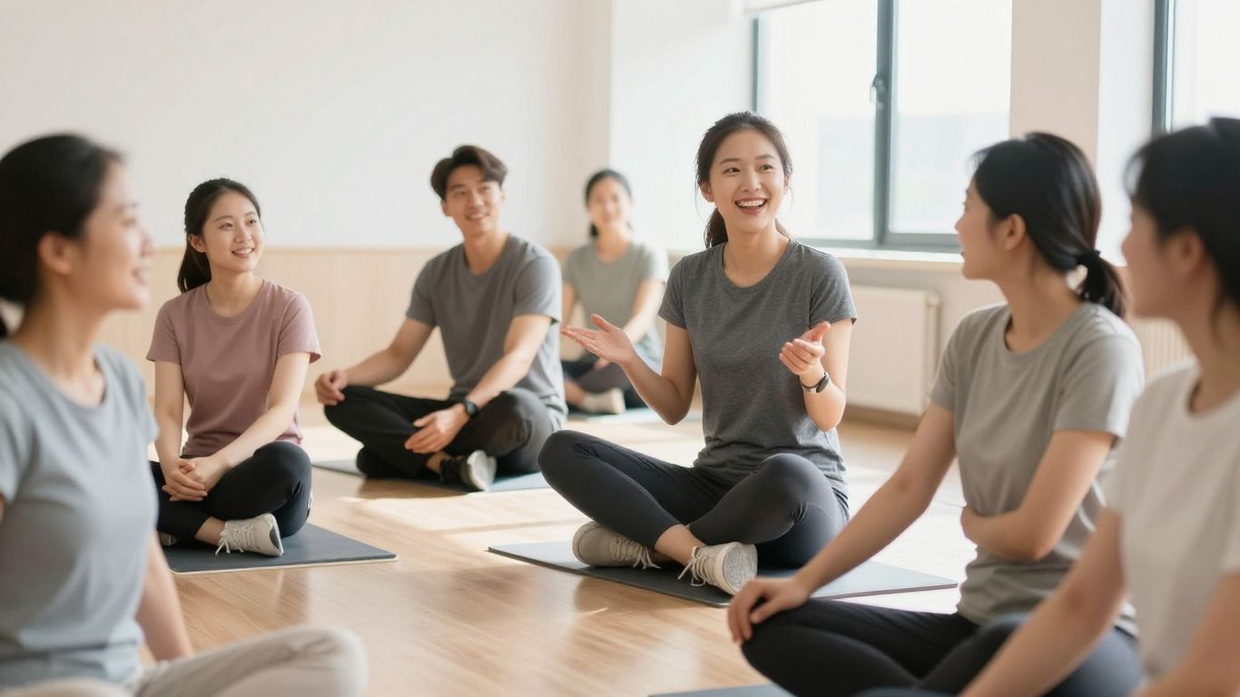 Distributors in a training session