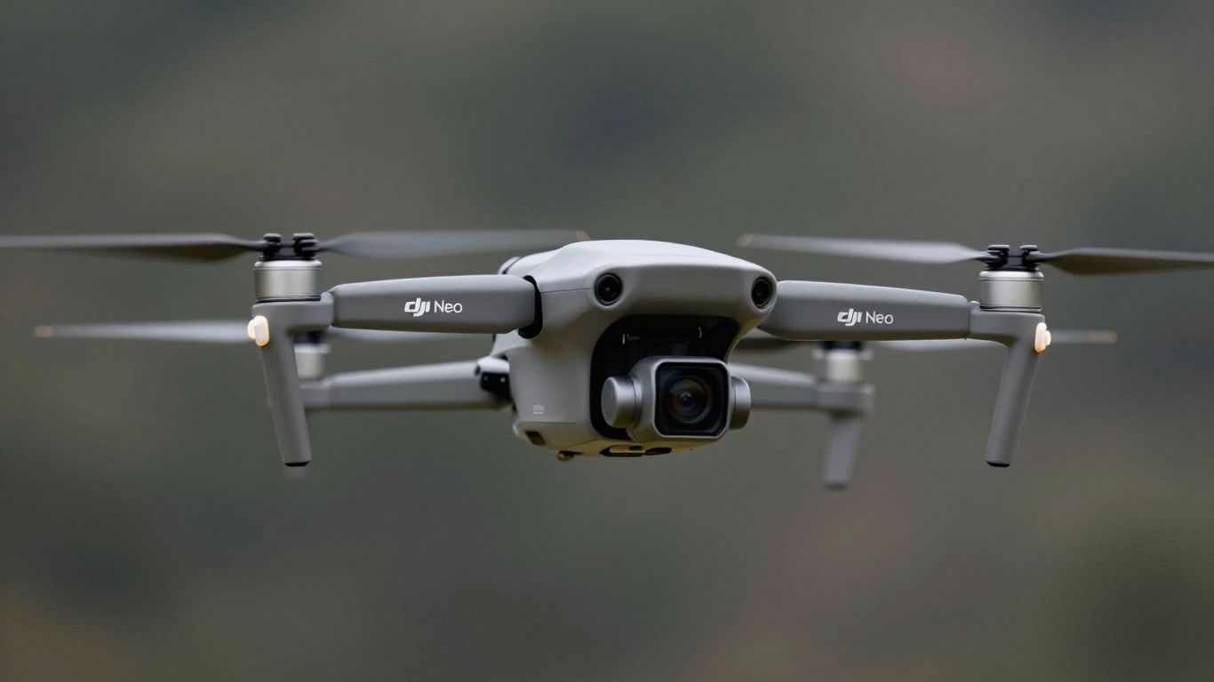 DJI Neo 2 drone in flight