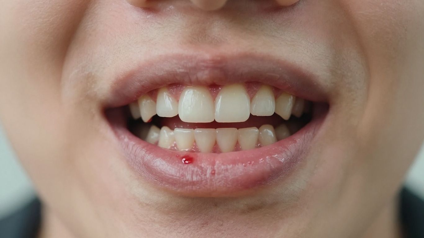 Zahnfleischbluten durch mangelnde Mundhygiene