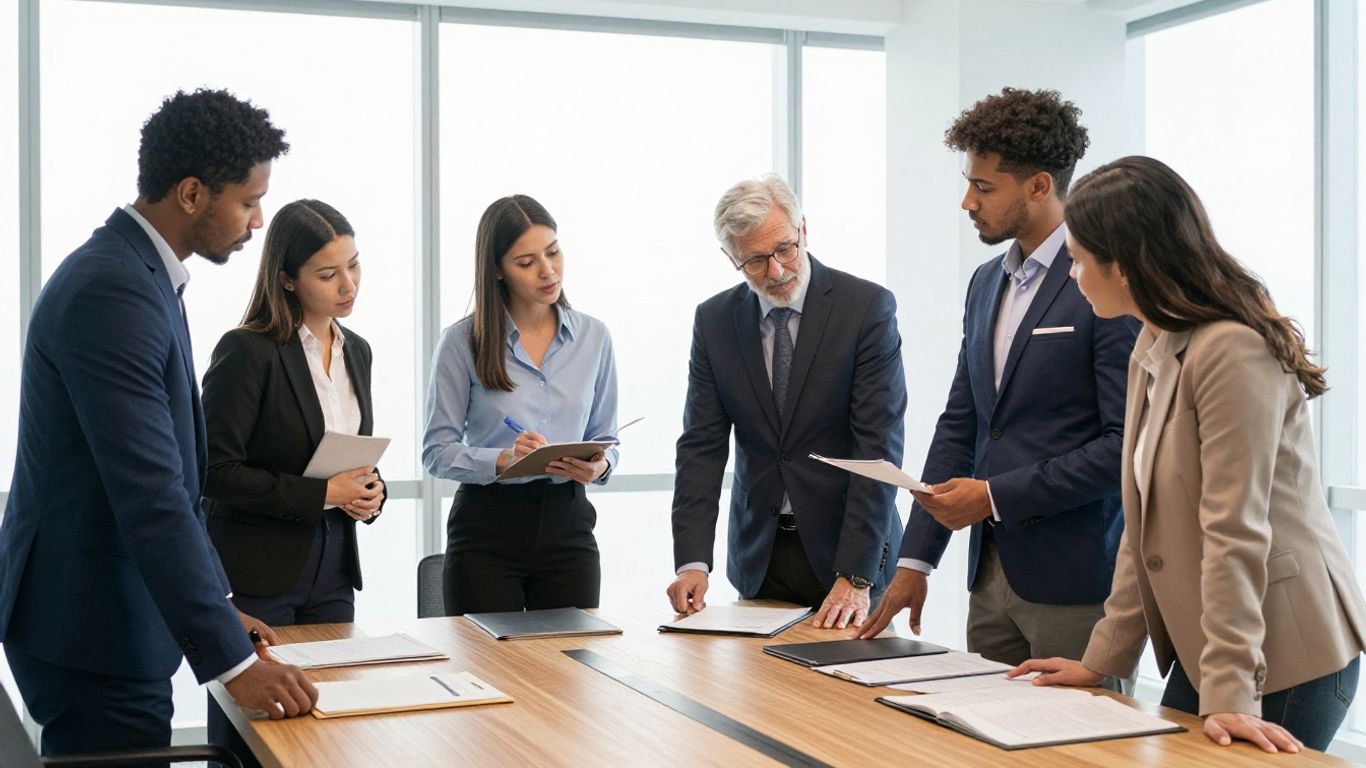 Agents publics consultant des dossiers de certification