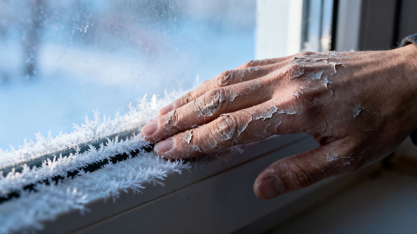 Dry skin in winter