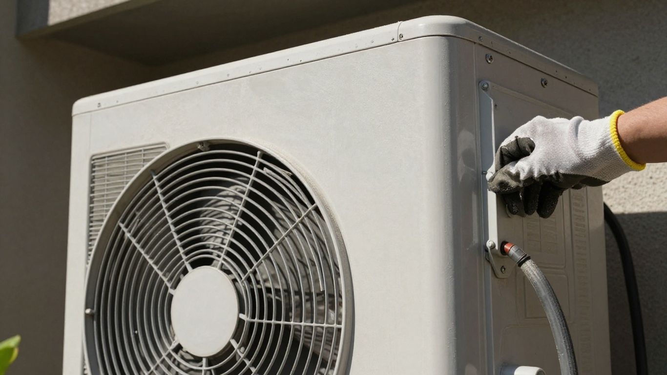 HVAC unit maintenance and troubleshooting