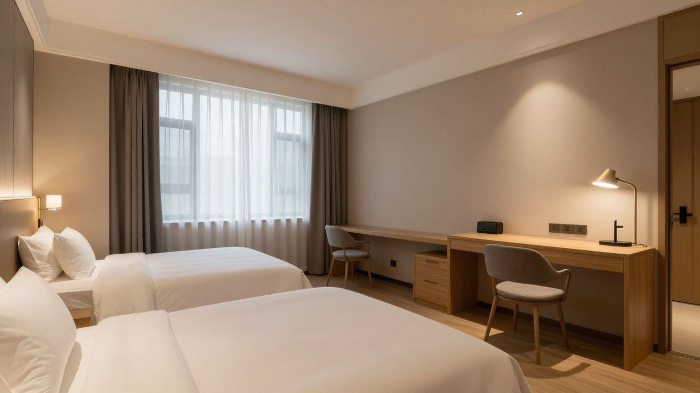 Modern hotel room