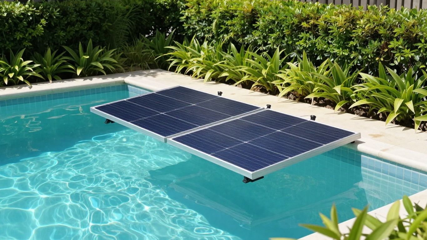 Solar kit for pool pump, simplified installation.