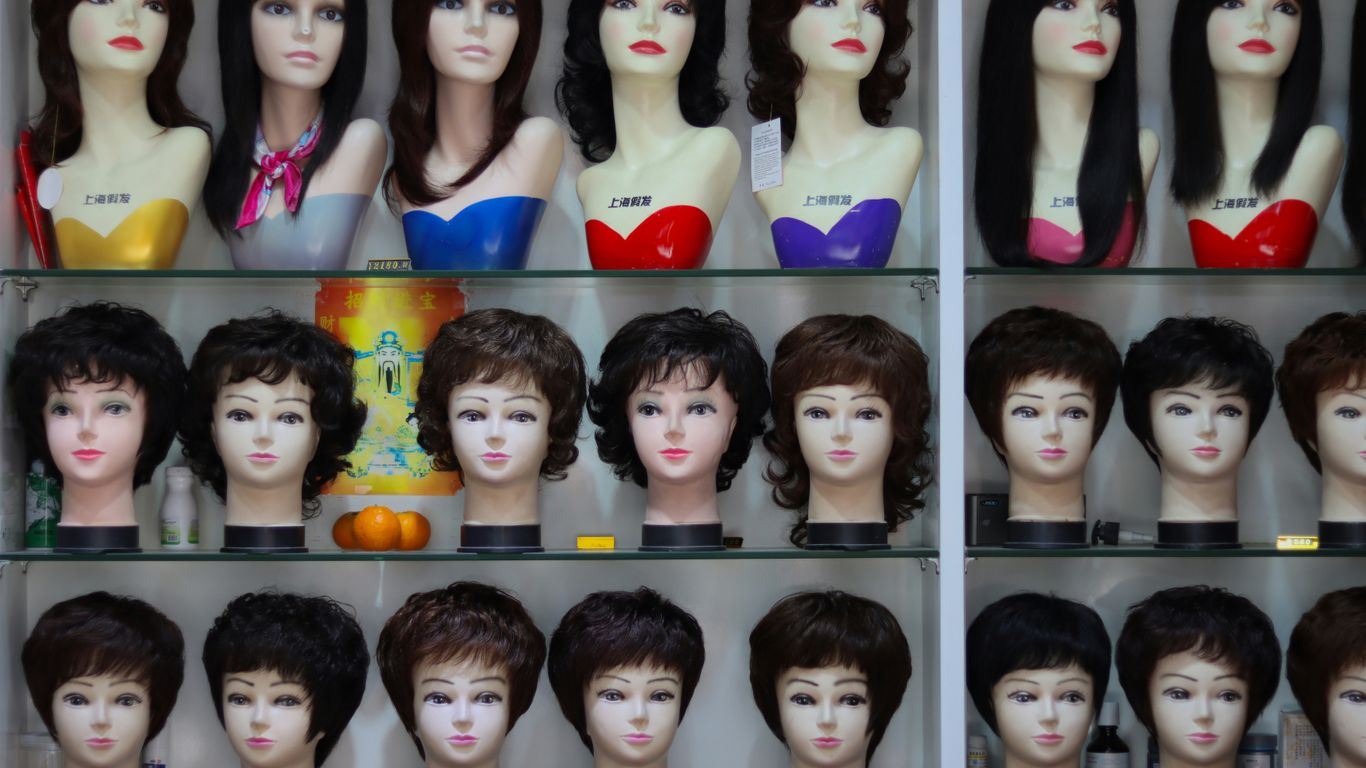 Wig specification samples and textures