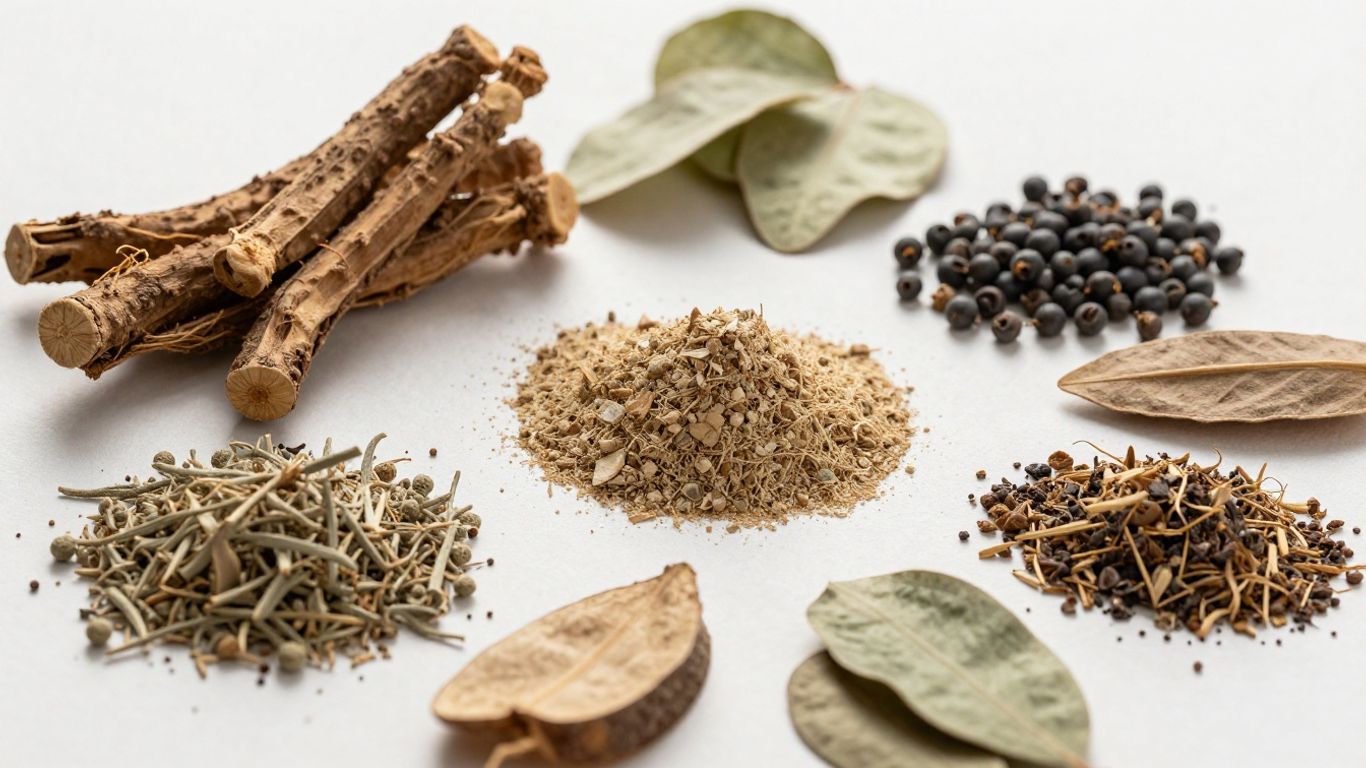 Natural ingredients for hair growth supplements.