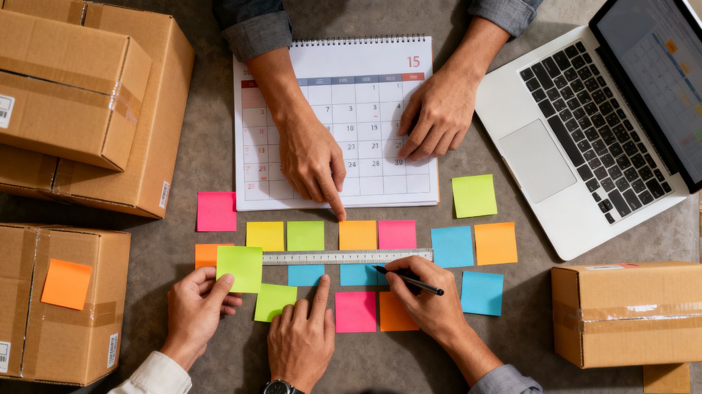 Amazon advertising workflow beside inventory planning