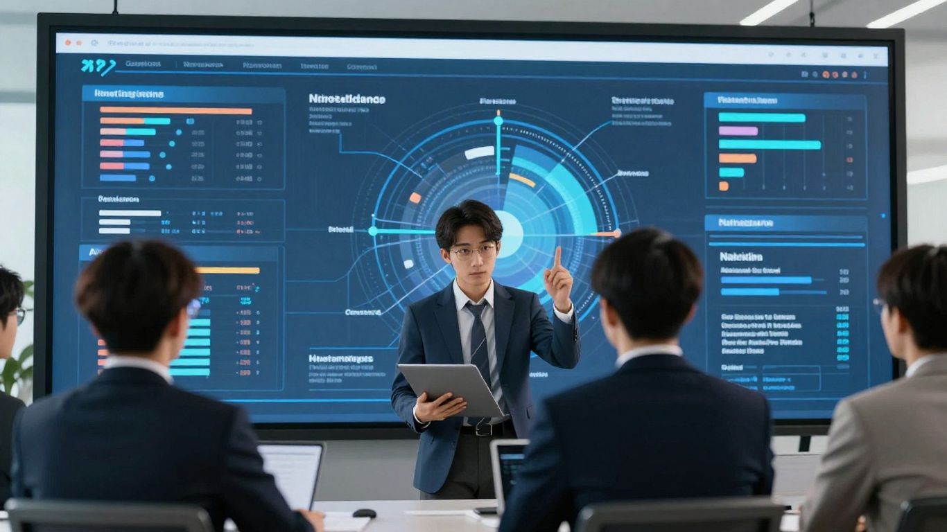 Competitive insights and market intelligence dashboard.