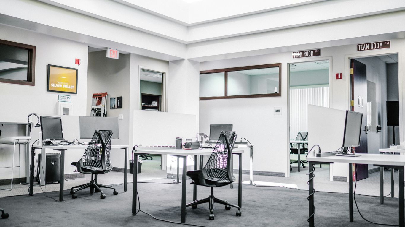 Safety barriers in office environments