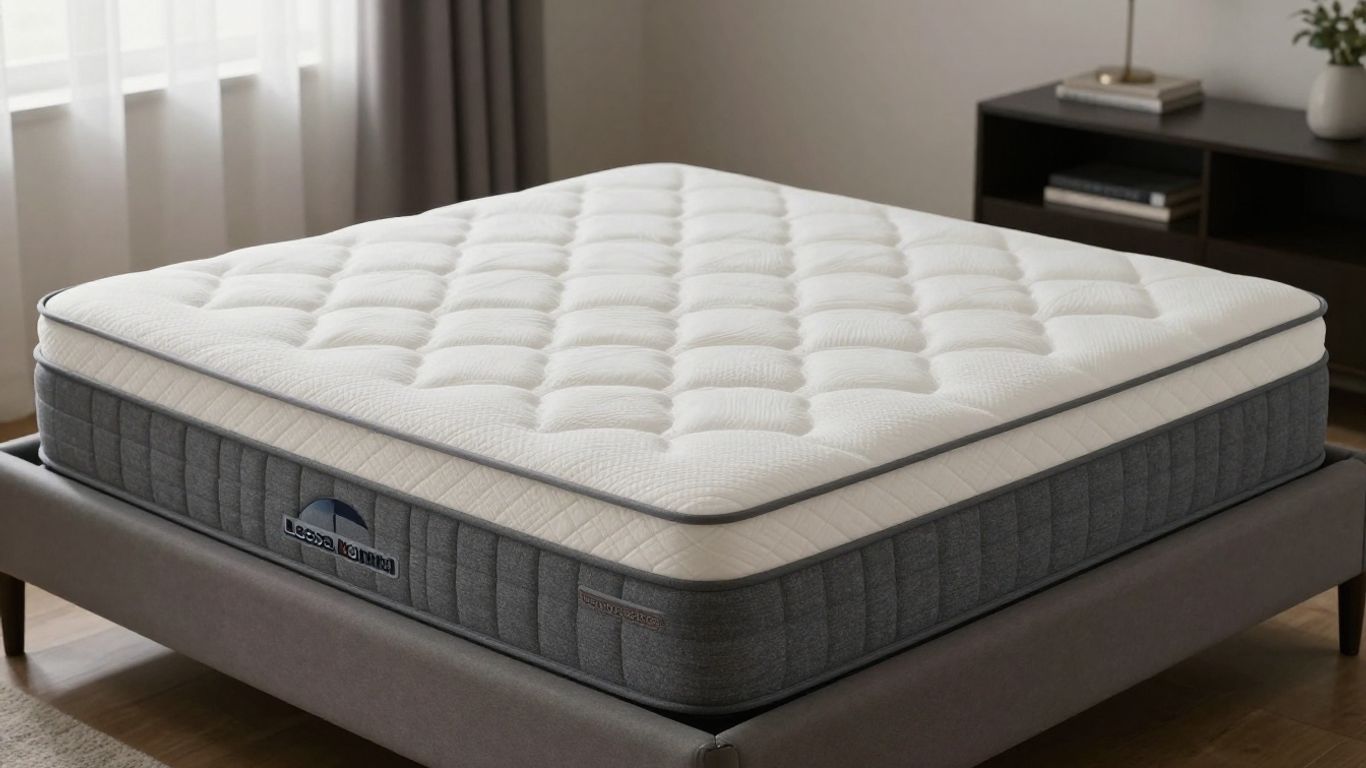Leesa Sapira Chill Hybrid mattress in a bedroom setting.