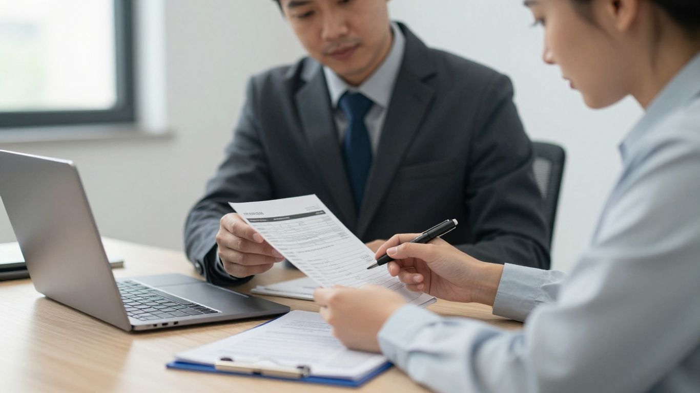 Billing staff reviewing a claim denial