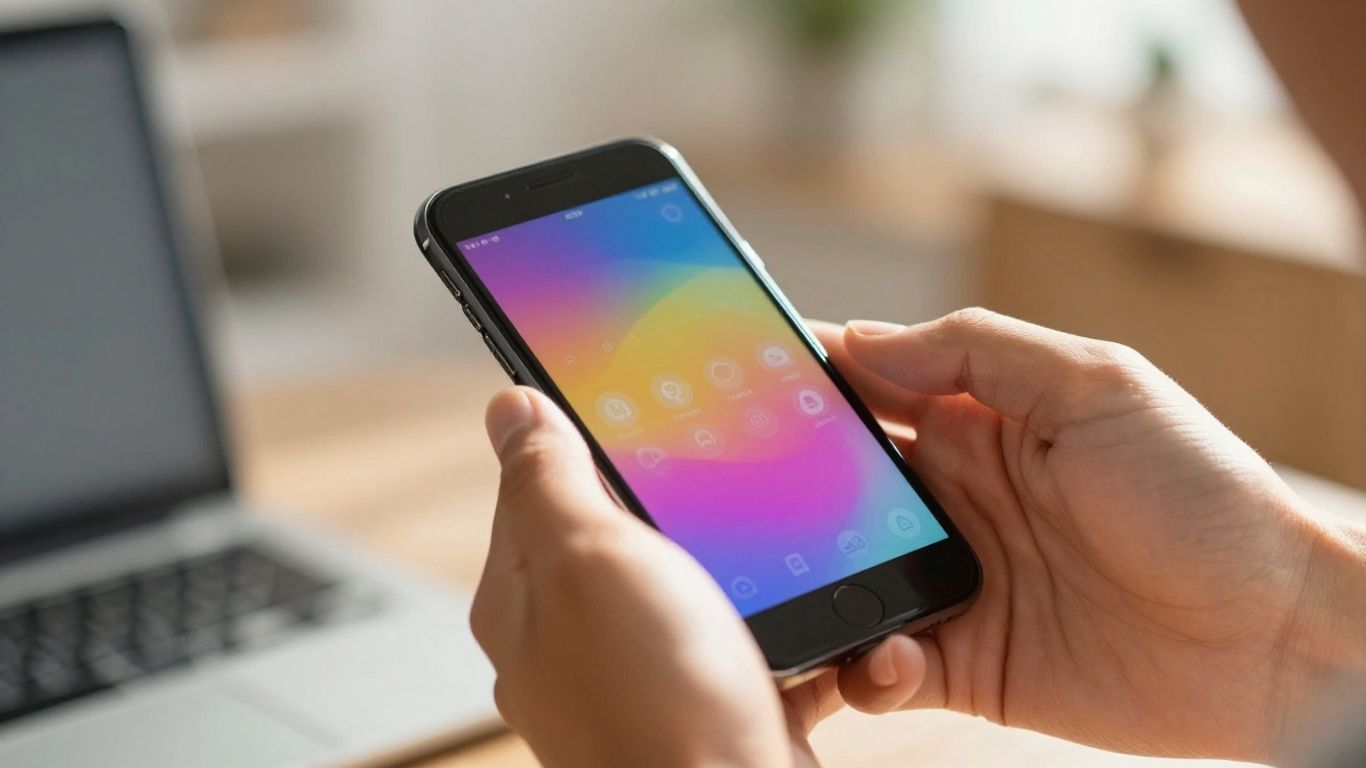 Person using affiliate marketing funnel on smartphone