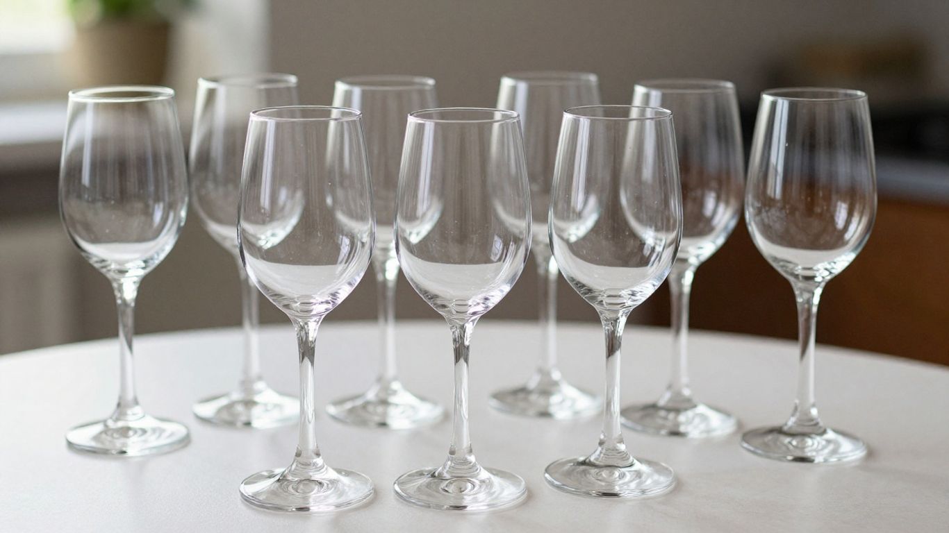 Durable glassware for Airbnb rentals.
