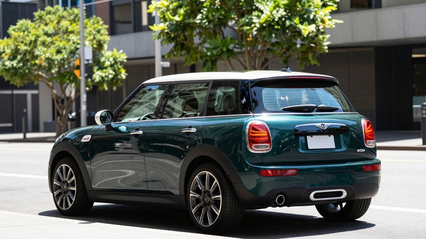 Mini Cooper Clubman parked on a Sydney street.