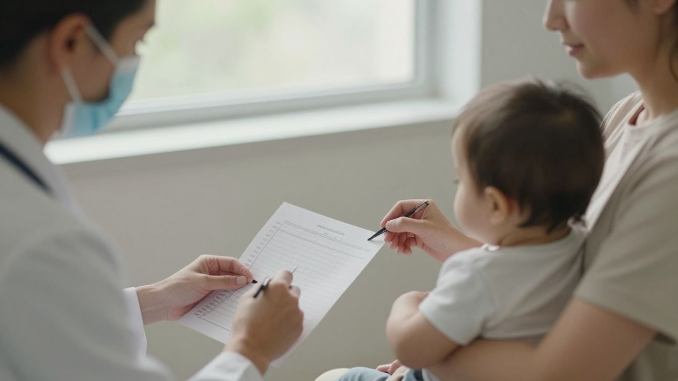 Tabla orientativa para seguir el crecimiento infantil