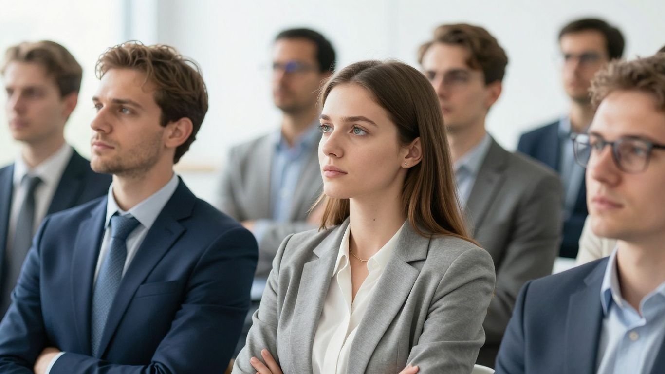 Menschen suchen nach dem richtigen Job.