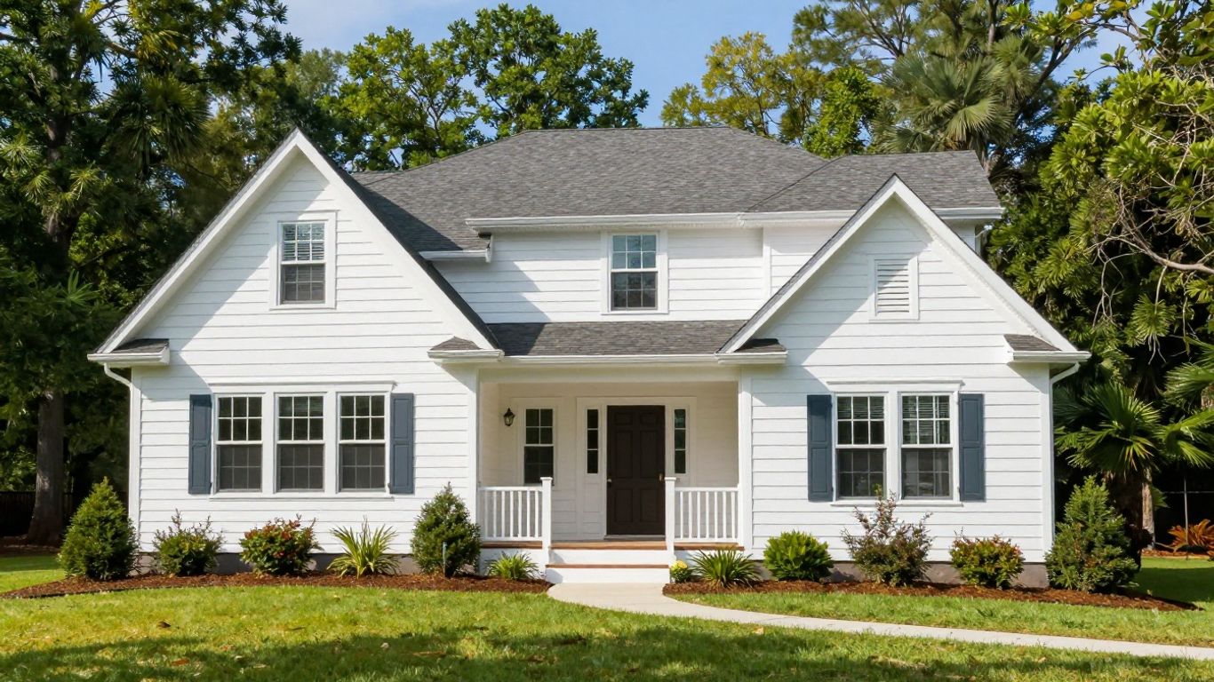 House exterior painting in Berkeley Lake, Georgia