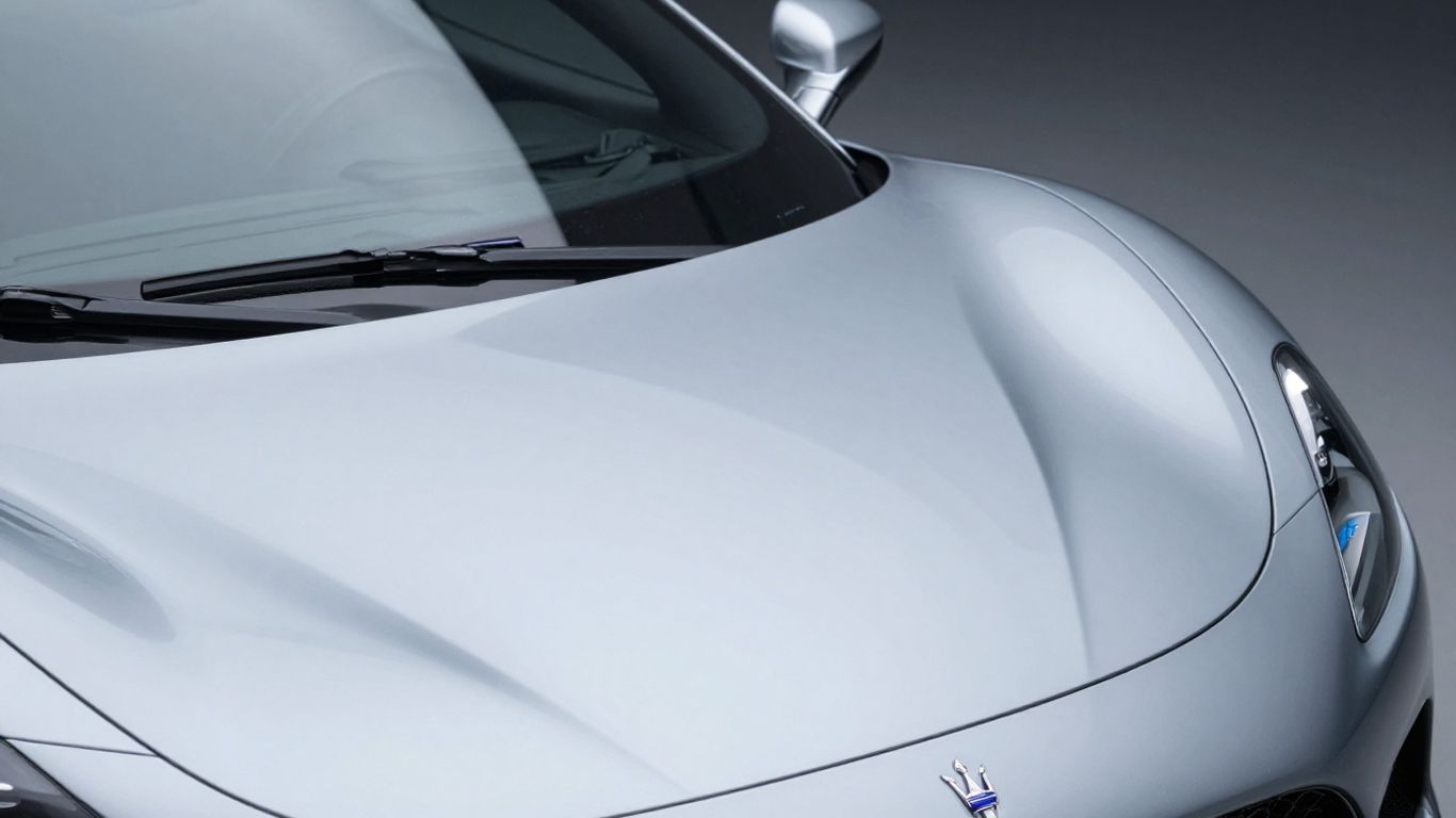 Maserati car exterior details