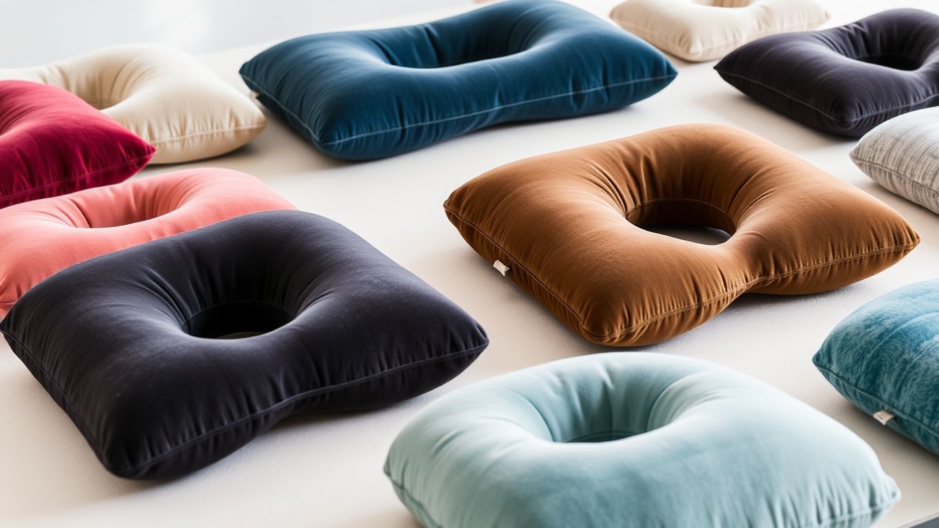 Various comfortable neck pillows at Target.