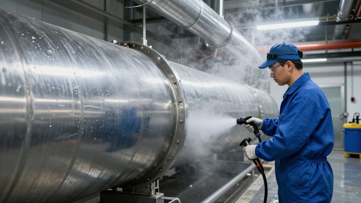 Maintenance de système de ventilation en cuisine