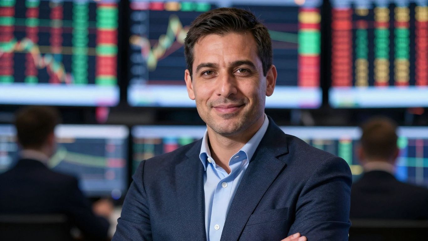 Forex trader Fxalexg in a professional setting.