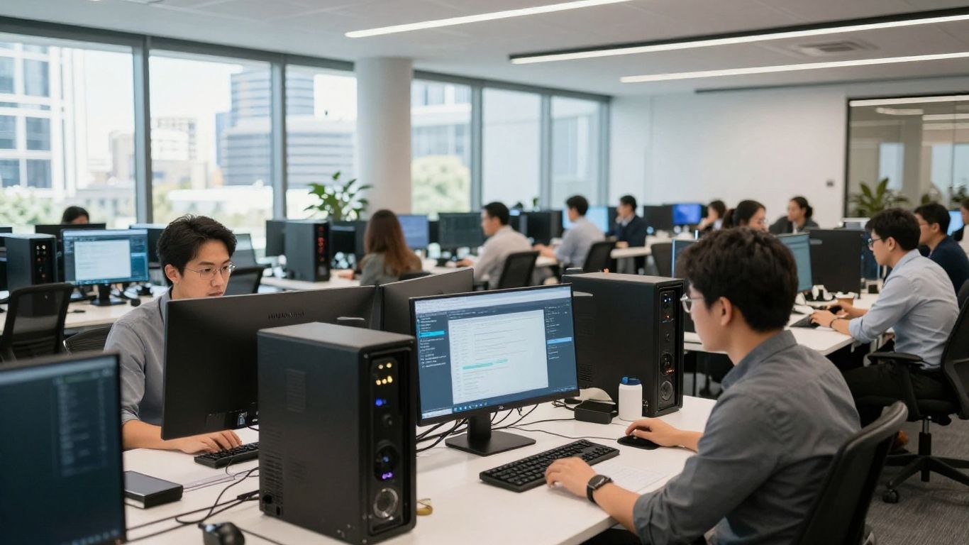Brisbane business technology and office environment