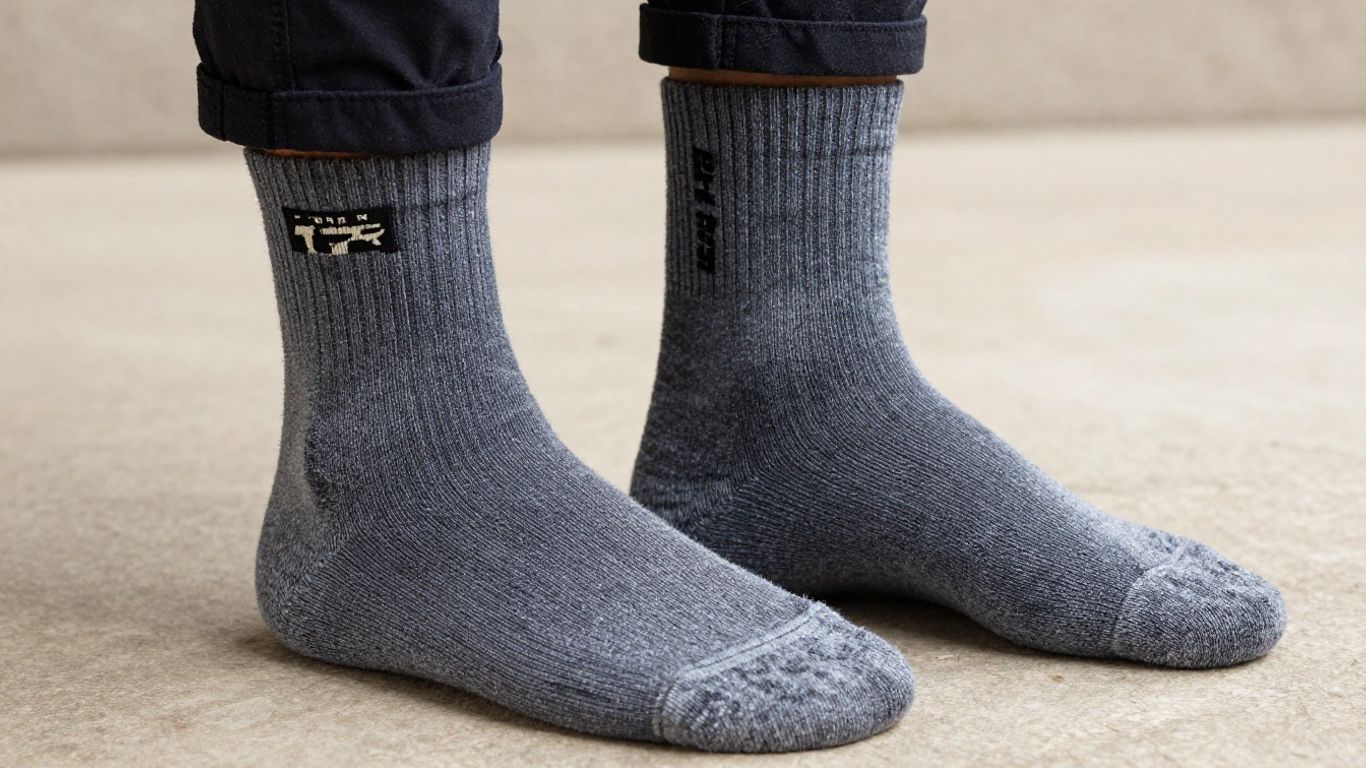 Men's Pro Trek steel toe boot socks