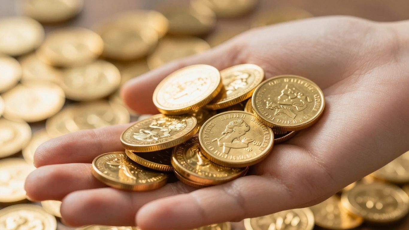 Or en lingots et pièces d'or