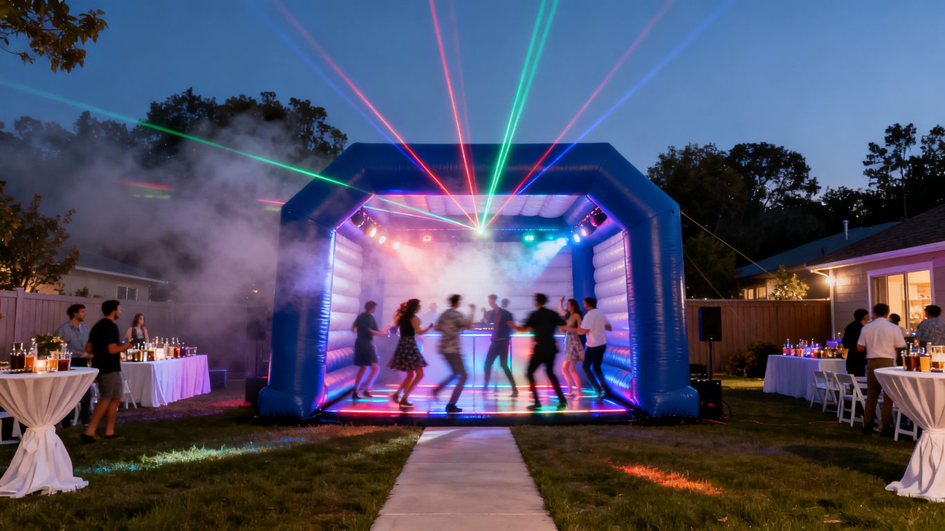 How Much Space Do You Need for an Inflatable Nightclub?