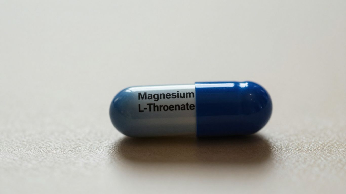 Magnesium L-Threonate capsule for better sleep.