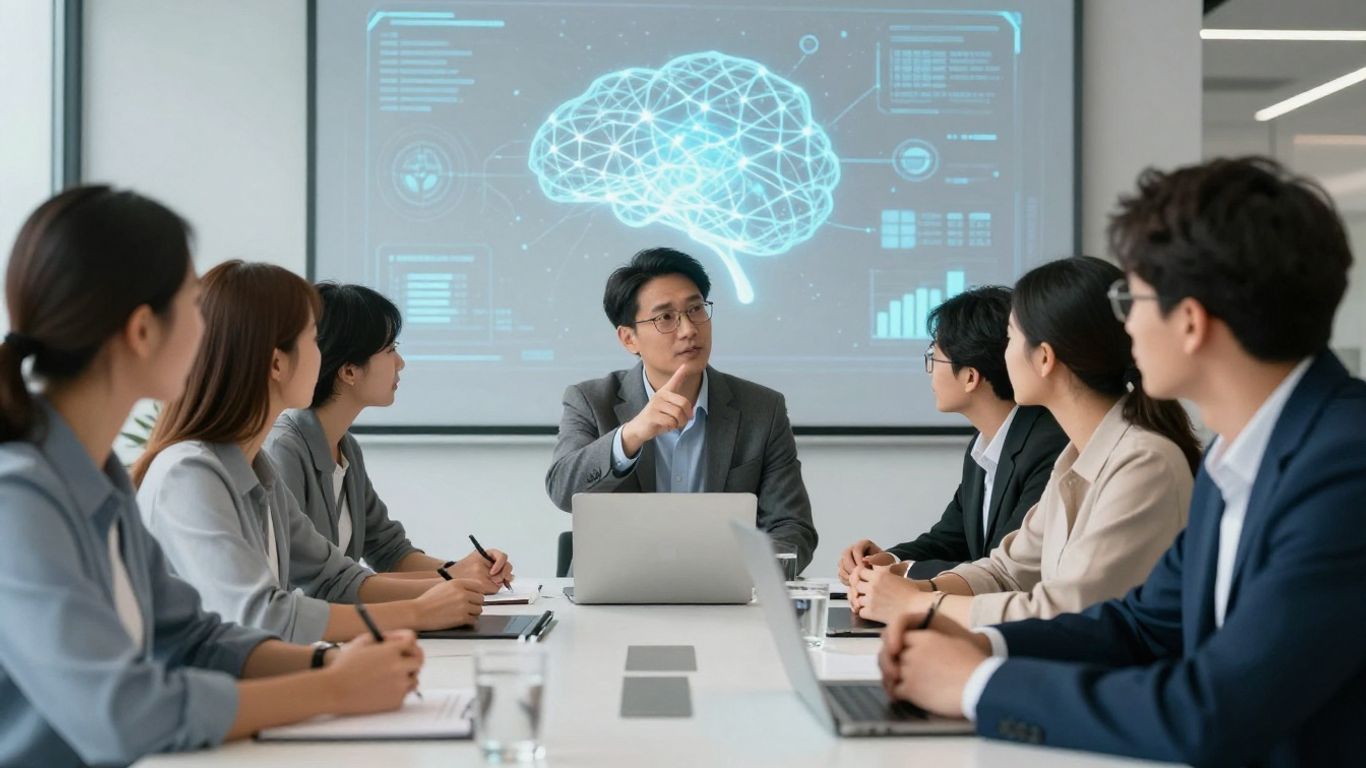 Hiring machine learning engineers: collaboration and technology.