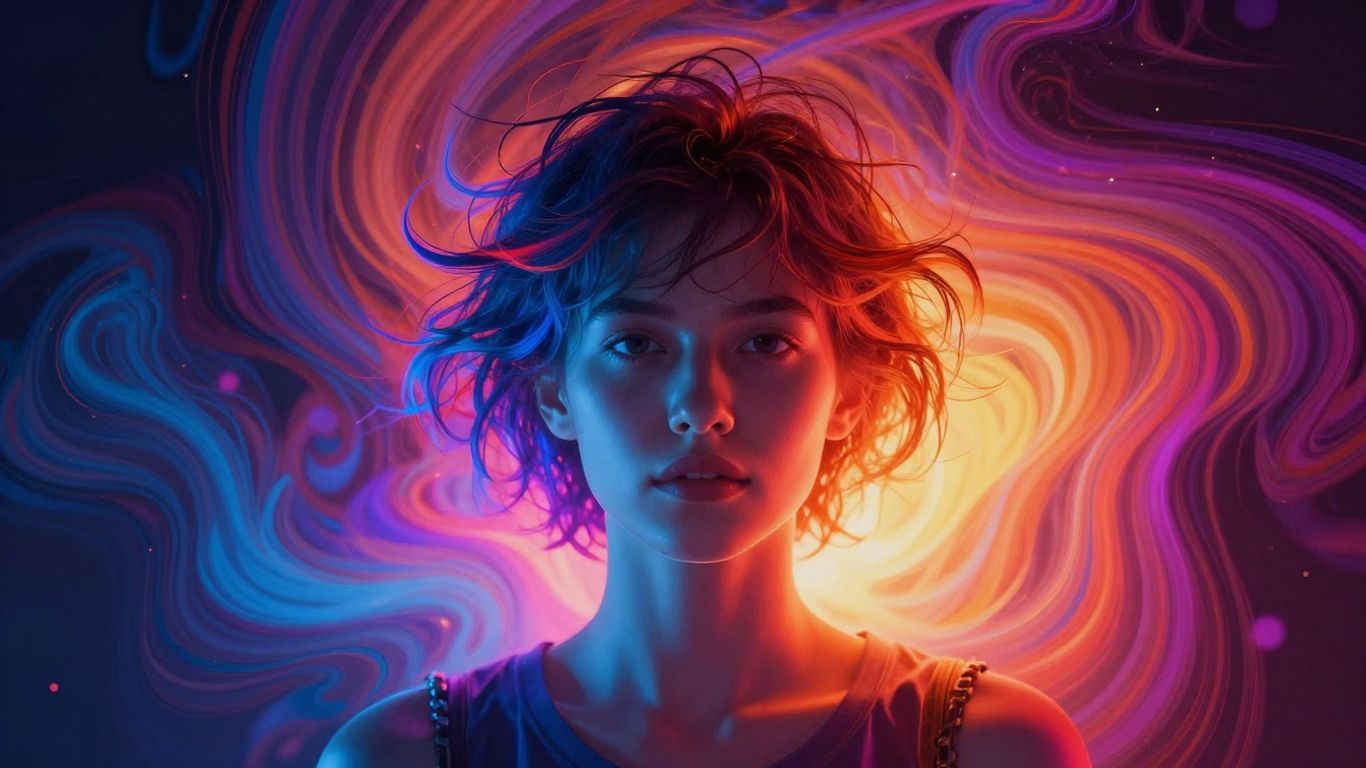 AI music video visualizer