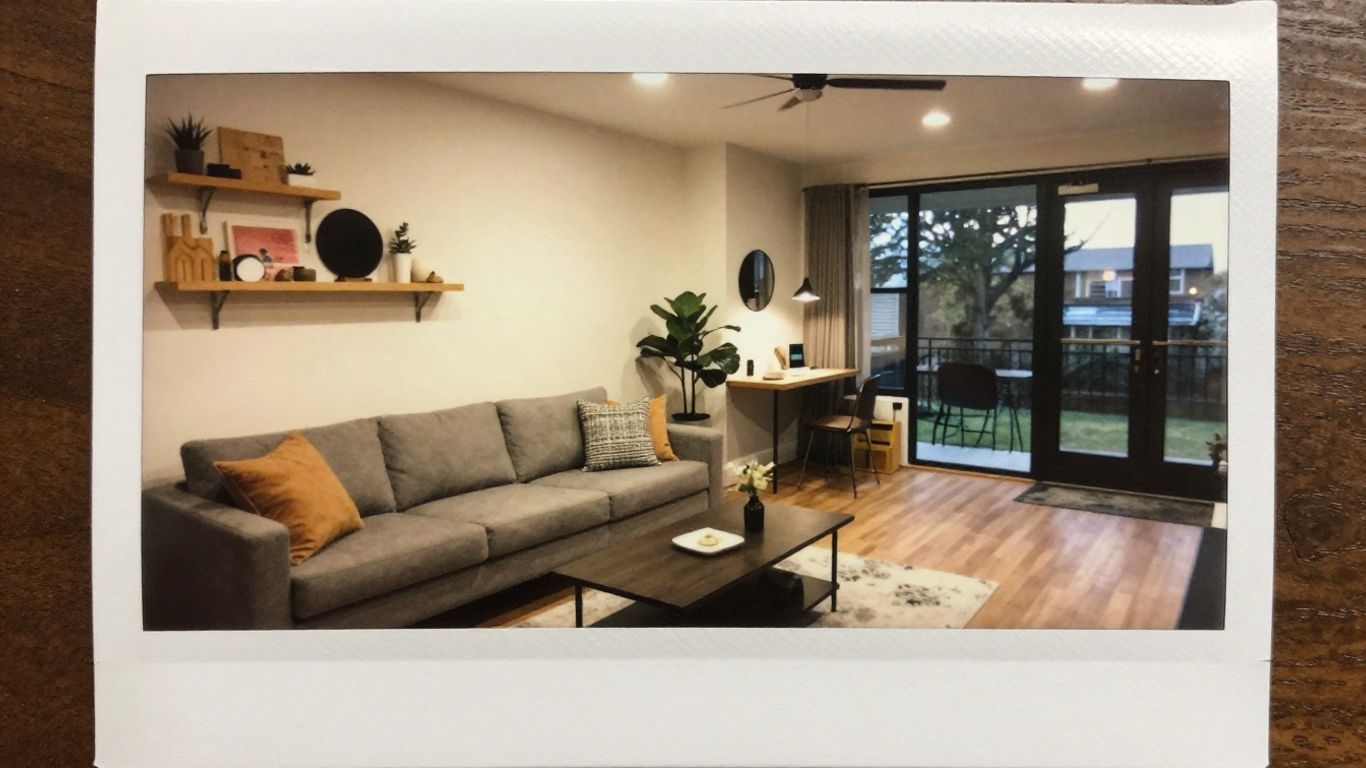 Finished basement in Dacula, Georgia