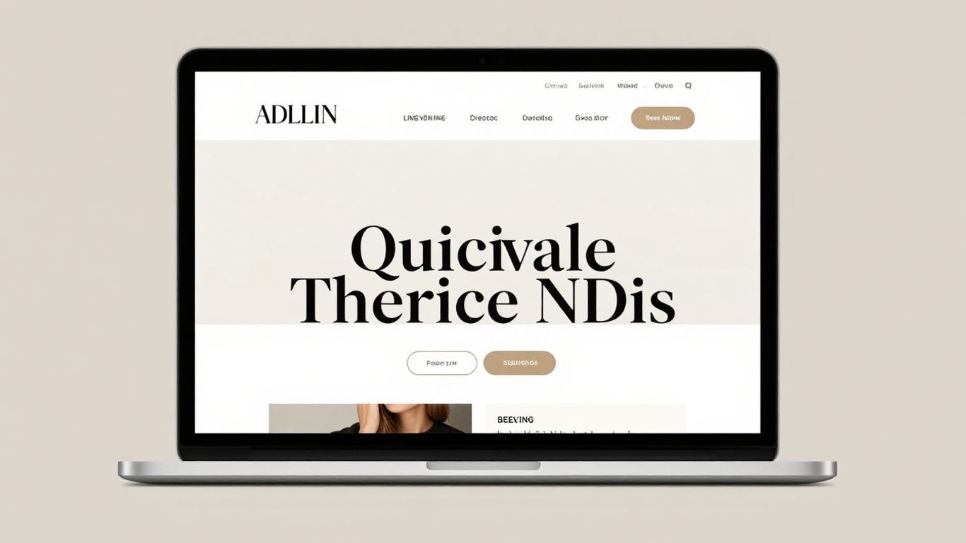 Logo Squarespace na tle strony internetowej