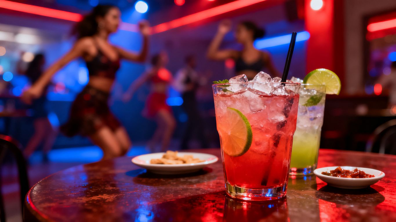 Cocktails and dancing in Provenza Medellín