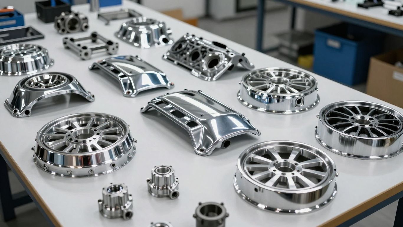 BMW X5 parts in a Sydney workshop.