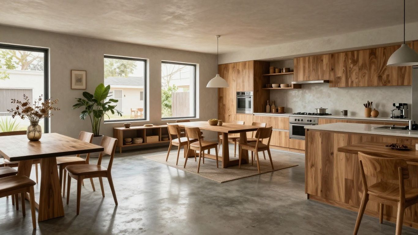 Residential polished concrete floors: Costs, benefits, design options, and installation guide
