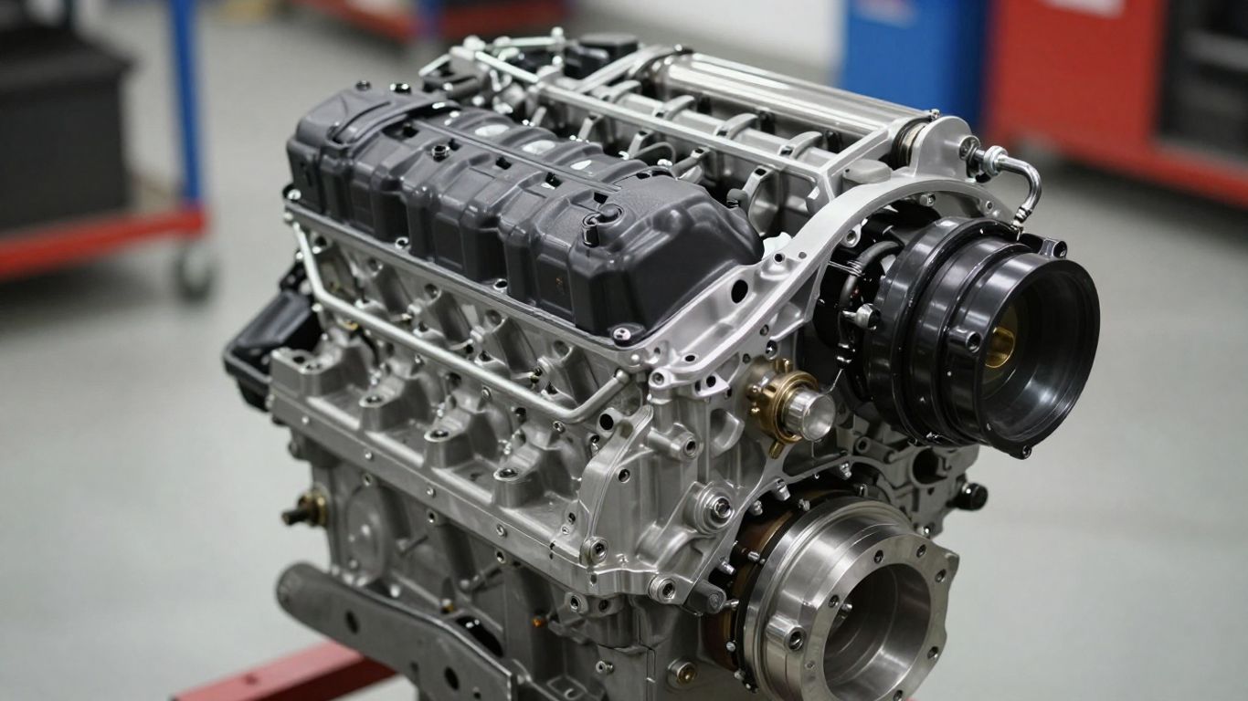 Low mileage used car engine for sale.