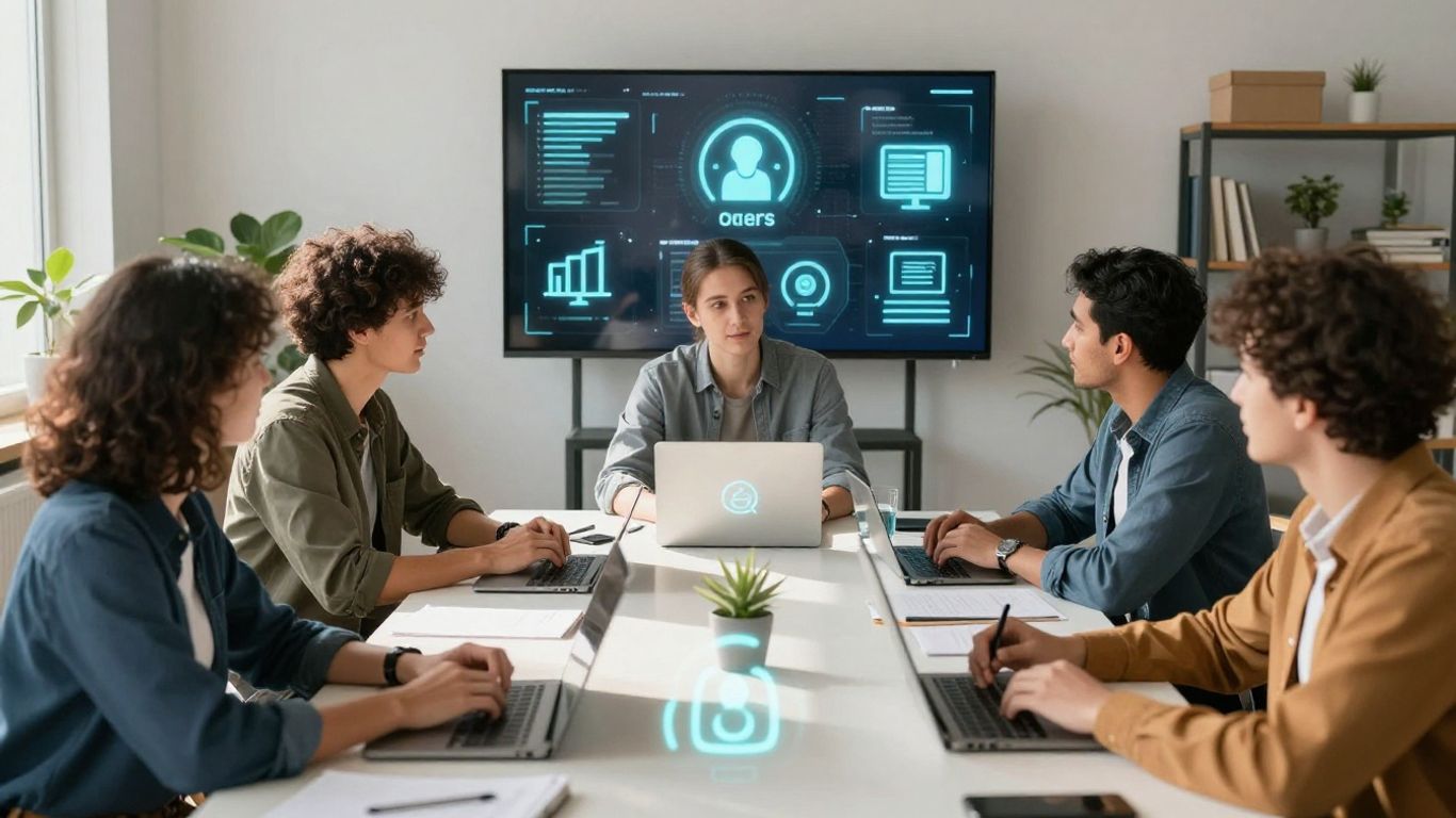 Professionals learning digital courses on EduGradus