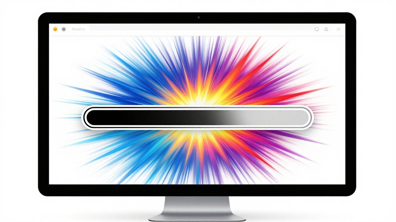 Website speed optimization loading bar complete